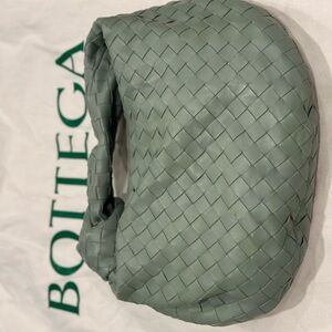Bottega Veneta Teen Jodie Bag in Sage Green